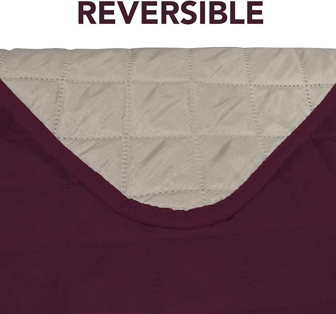 PureFit Reversible Sofa Couch Cover Water Resistant Couch Covers - Image 5