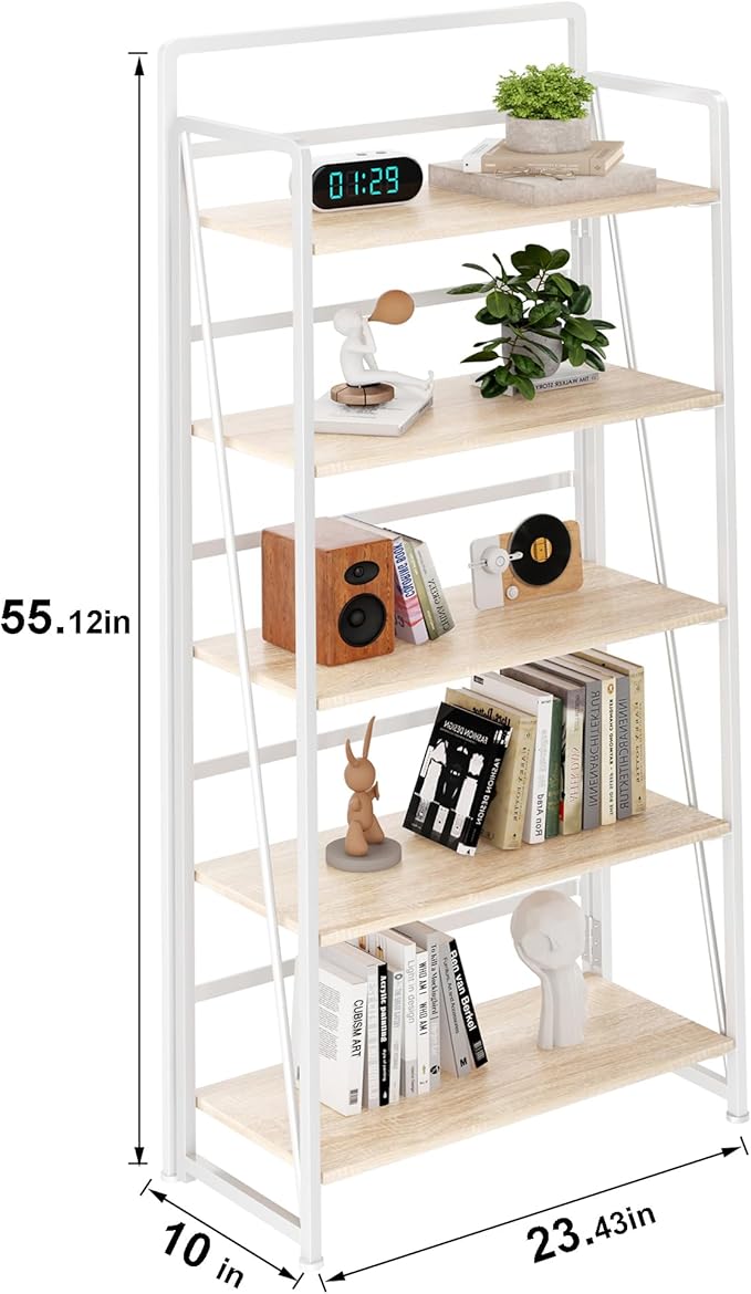 BHG No Assembly Folding Bookshelf - Image 3