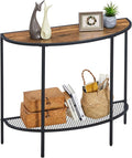 SAYGOER Entryway Table 2 Tier Small Console Table by Saygoer