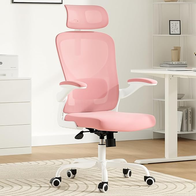 Ergonomic Office Chair, Comfy Home Office Chair High Back Computer Chair - Image 3