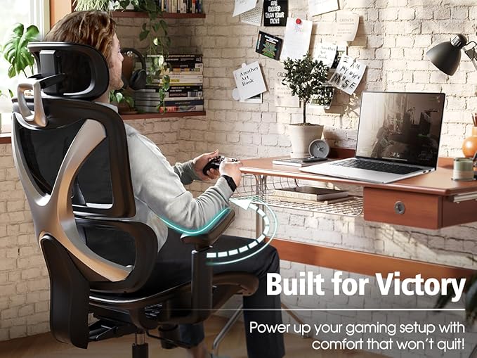 GABRYLLY Ergonomic Office Chair, Big and Tall Mesh Chair - Image 9