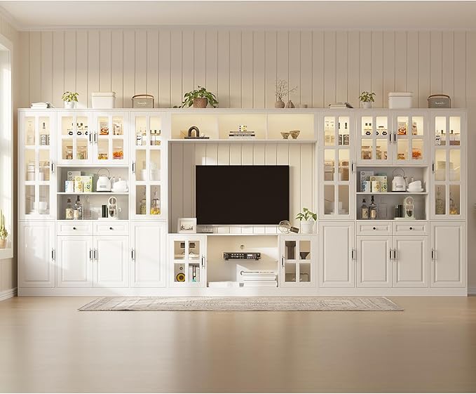 4-Piece Wall Unit TV Stand - Image 2