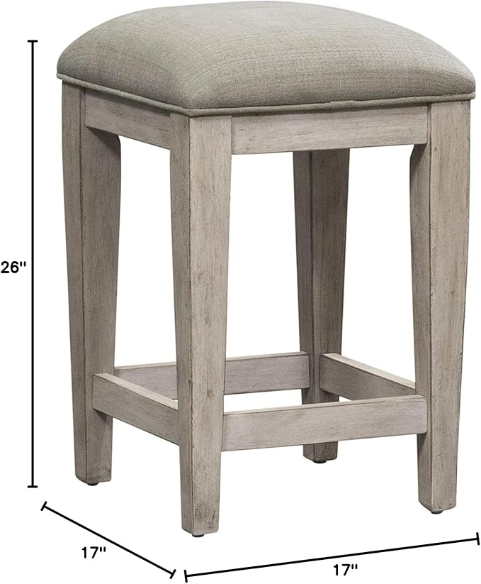 LIBERTY FURNITURE INDUSTRIES, INC. Heartland Uph Console Stool - Image 2