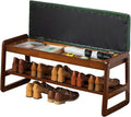 latifolia Solid Wood Bench, Entryway Shoe Bench by Latifolia