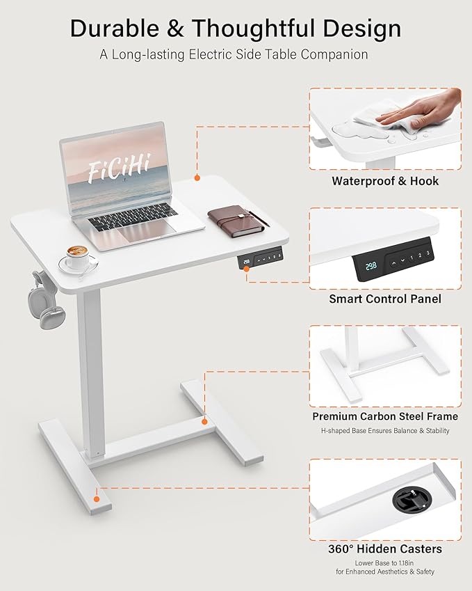 Mobile Standing Desk with Wheels - Image 7