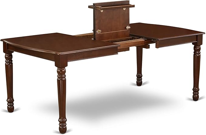 East West Furniture DOEN7-MAH-66 7 Piece Dining Table Set Consist of a - Image 6