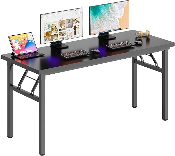 DlandHome Computer Desk 62 inches Office Desk Computer Table Study Writing Desk by DlandHome