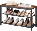 HOOBRO Shoe Bench, 3-Tier Shoe Rack by HOOBRO