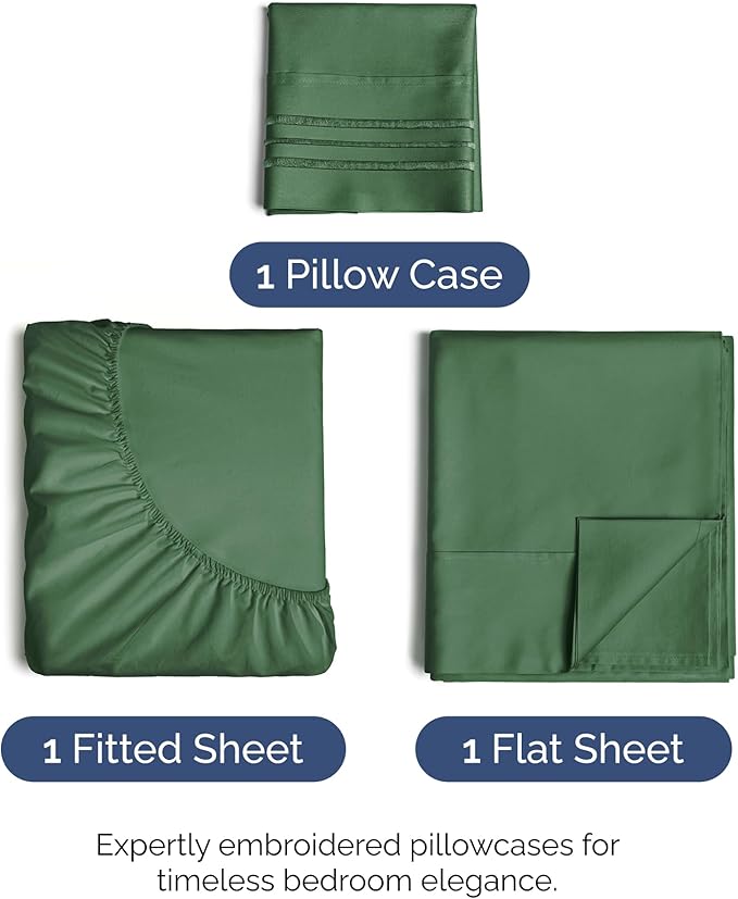 Twin XL Size 3 Piece Sheet Set - Image 2