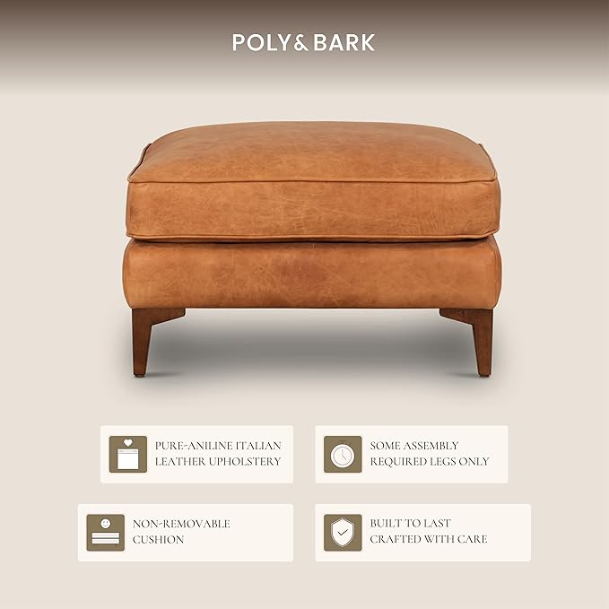 POLY & BARK Essex Ottoman - Image 6