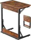 Tatub Folding TV Tray Table, Small Sofa-Side Laptop Desk by Tatub