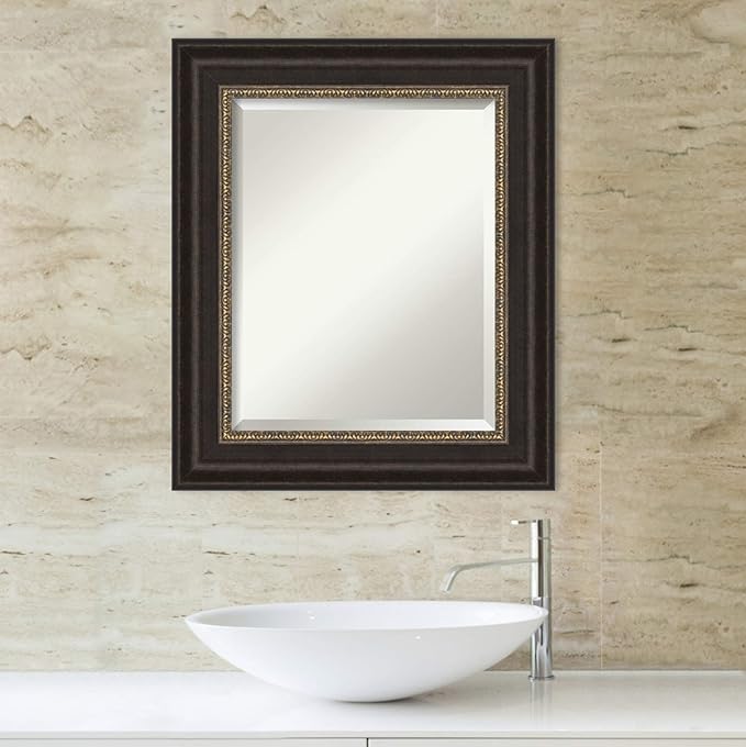 Amanti Art Bronze Bathroom Mirror - Image 5