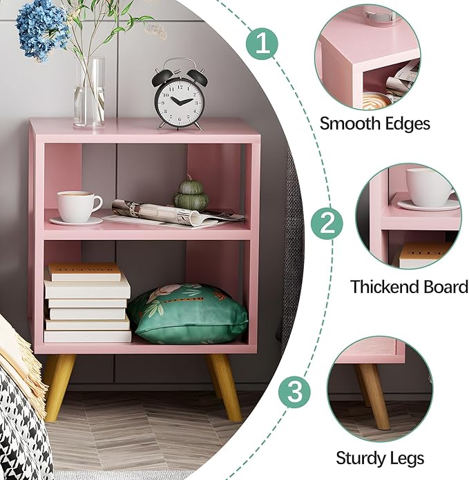 Night Stand, Modern End Table - Image 6