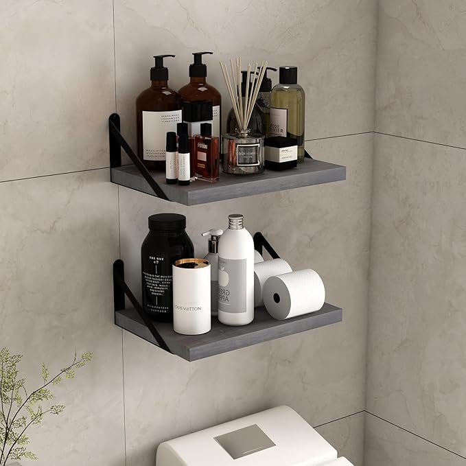 SAUMONIERES Floating Shelves Wall Bookshelf - Image 6