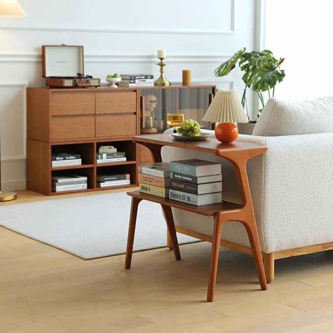 COZYMATIC Fadzai Solid Wood Console Table, Couch Table, Accent Sofa Table - Image 3