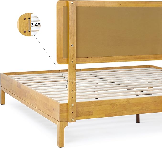 Bme Nipe King 14 Inch Bohemian Bed Frame - Image 3