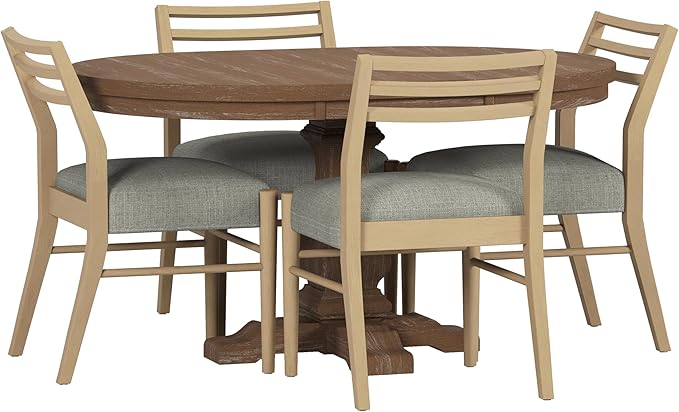 Christopher Knight Home Felly Dining Set, 20.25 "W x 24 "D x 34 "H, Natural - Image 3