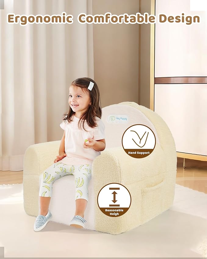 Toddler Chair, Comfy Foam Kids Couch - Image 4