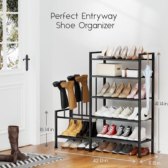 Shoe Rack Organizer and Storage - Image 3