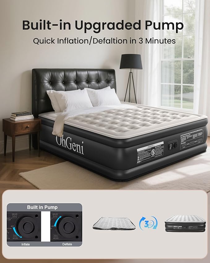 OhGeni King Air Mattress Family Choice Award - Image 3