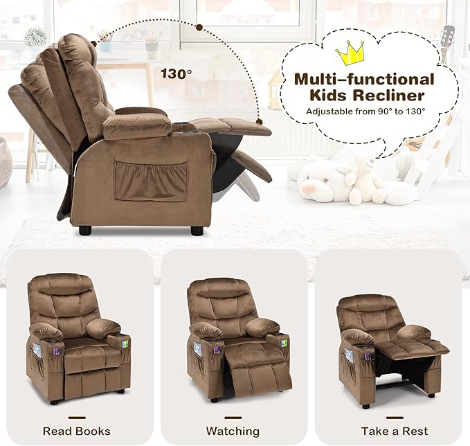 Costzon Kids Recliner Chair - Image 4