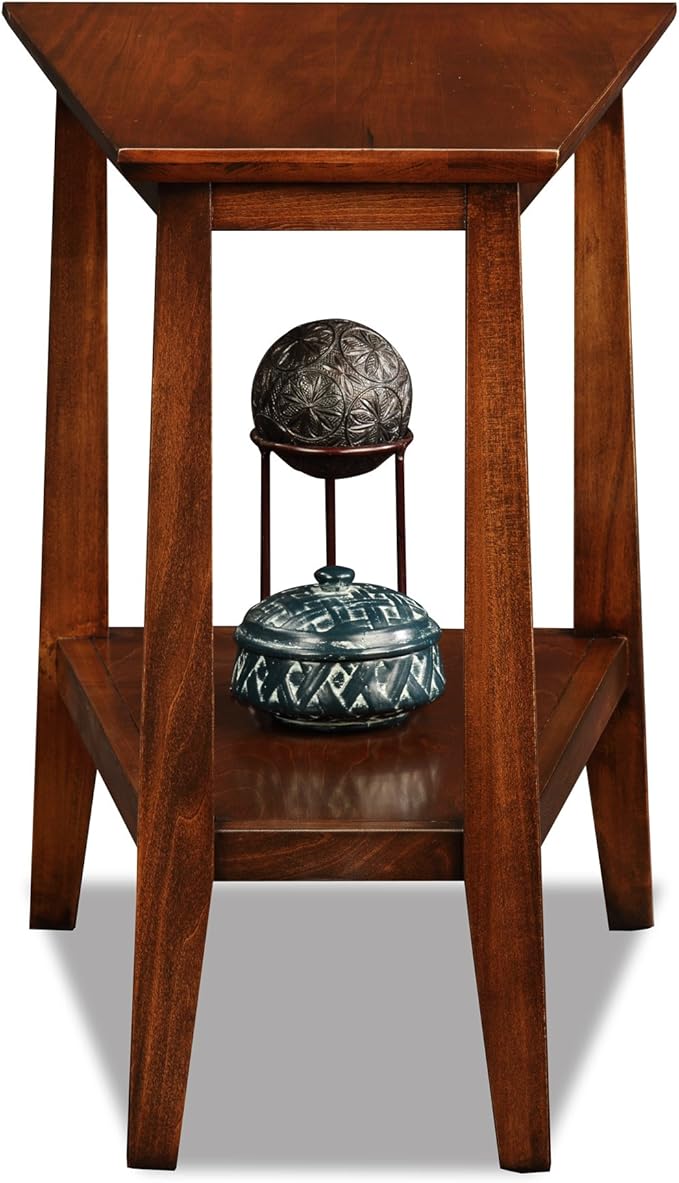 Delton 24 in. Solid Wood Recliner Wedge Side End Side Table - Image 4