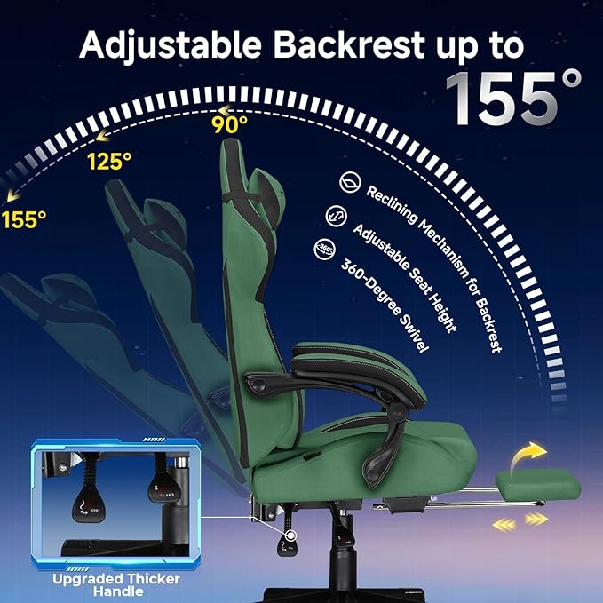 GTPLAYER Gaming Chair, Video Game Chairs - Image 4