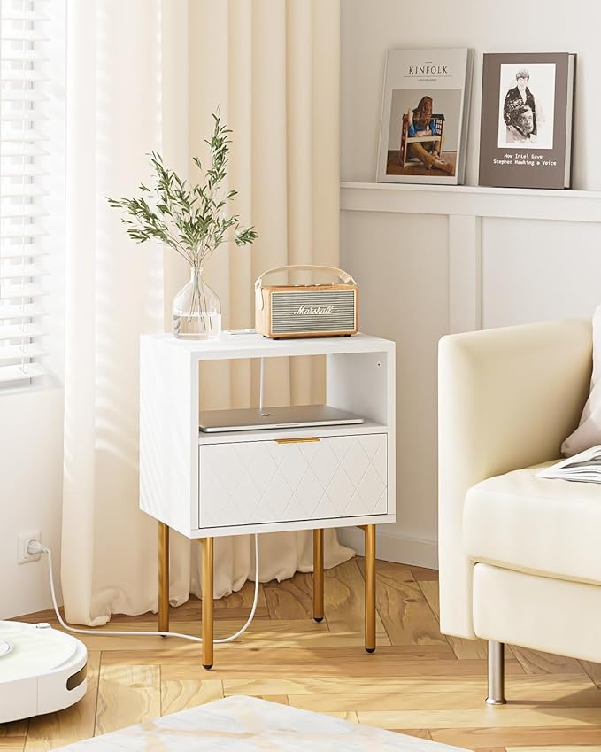 Nightstand, Morden Bedside Table - Image 5
