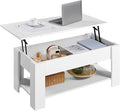 Yaheetech Lift Top Coffee Table w/Hidden Storage Compartment and Storage Shelf by Yaheetech