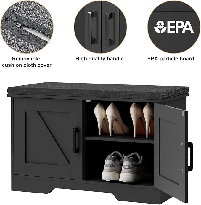 2-Tier Storage Bench, Shoe Bench - Image 7