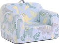 Toddler Chair Plush Kids Couch, Comfy Glow in The Dark Armchair by Givjoy