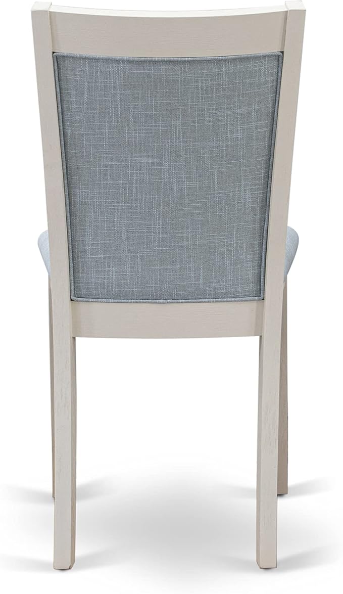 East West Furniture X027MZ015-7 7 Piece Dining Set Consist of a Rectangle - Image 13