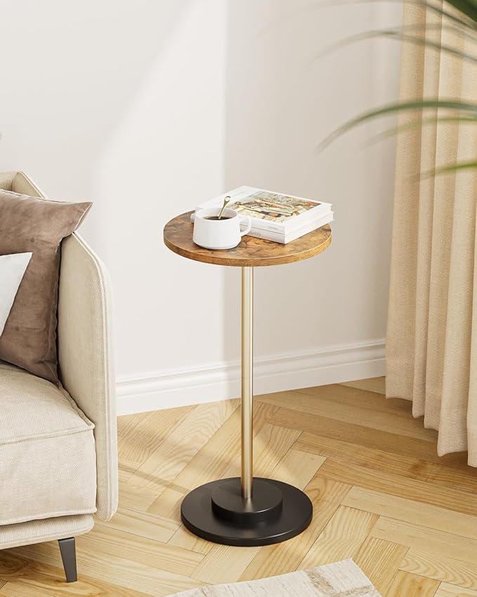 Masupu Drink Table, Round Side Table - Image 8