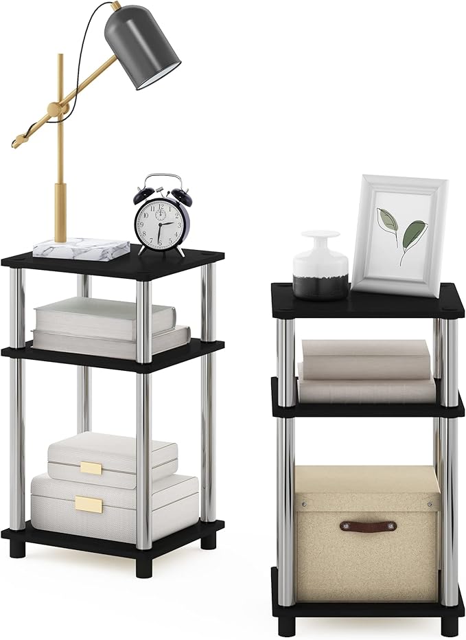 Furinno Simplistic End Side Night Stand/Bedside Table - Image 4