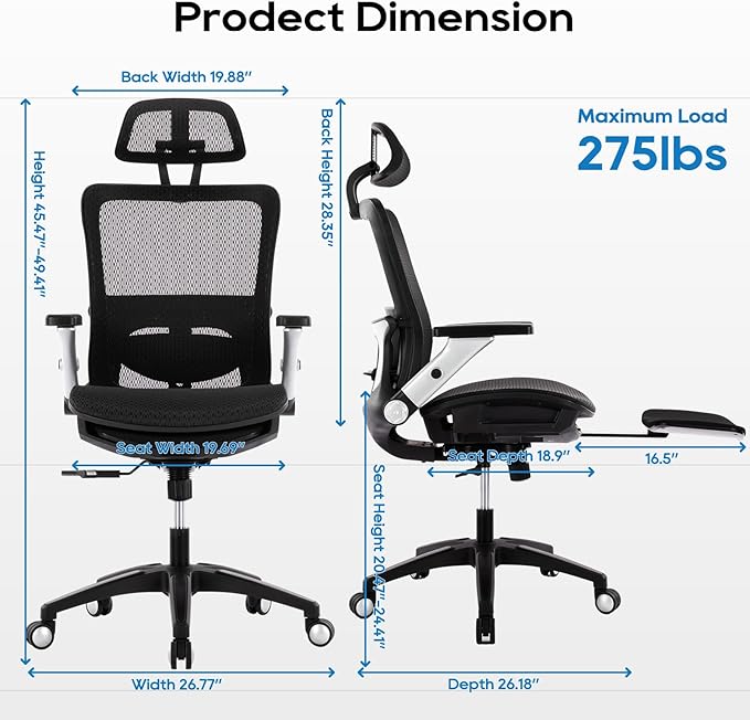 COLAMY Ergonomic Office Chair - Image 2