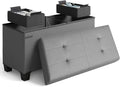 STORAGEBUD Storage Ottoman Bench by STORAGEBUD