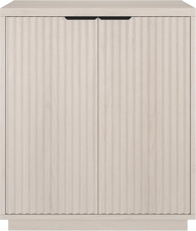 Henn&Hart 28" Wide Rectangular Accent Cabinet in Alder White, - Image 6