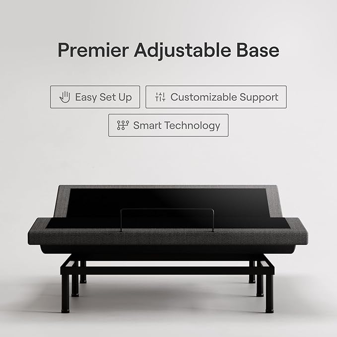 Nectar Premier Full Adjustable Base & 13” Mattress - Image 2