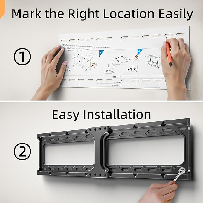 IWORKBORAD 55 65 75 85 inch Low Profile TV Wall Mount - Image 7
