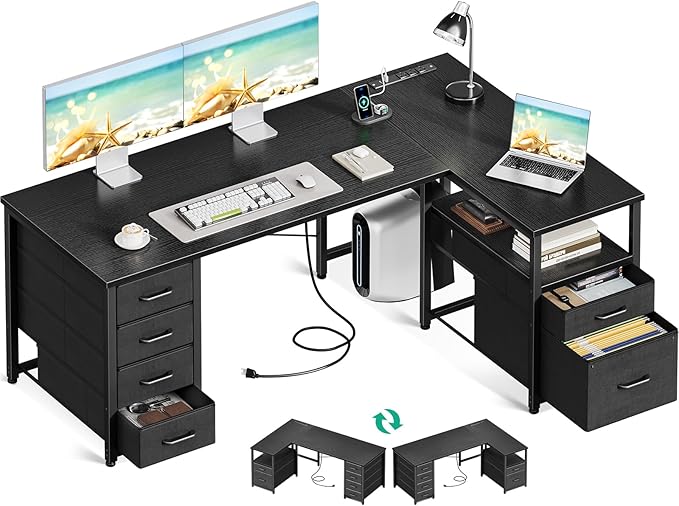 Coleshome L Shaped Computer Desk by Coleshome