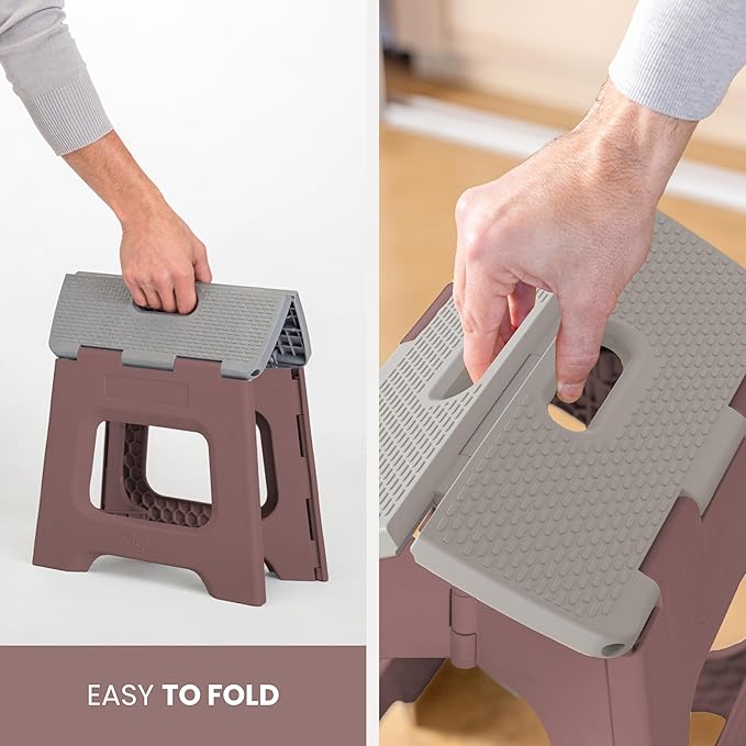 Vigar Compact Step Stool Foldable, 10-1/2-inch Step Stools - Image 8