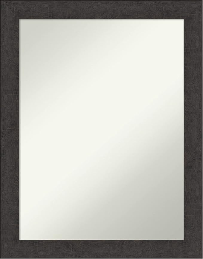 Amanti Art Brown Bathroom Mirror by AmantiArt