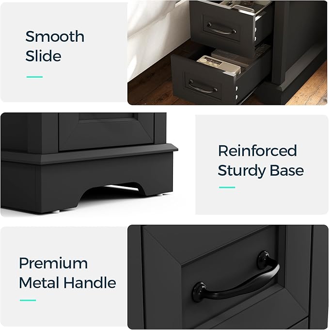 LINSY HOME Narrow End Table - Image 5