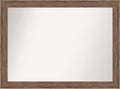 Amanti Art Brown Bathroom Mirror by AmantiArt