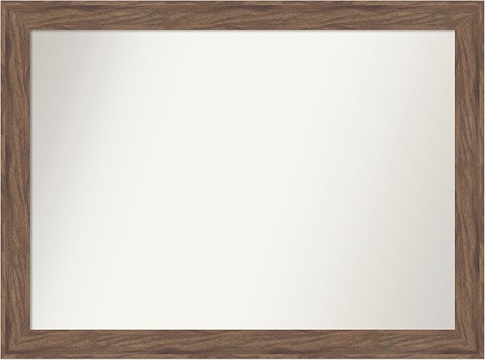 Amanti Art Brown Bathroom Mirror by AmantiArt