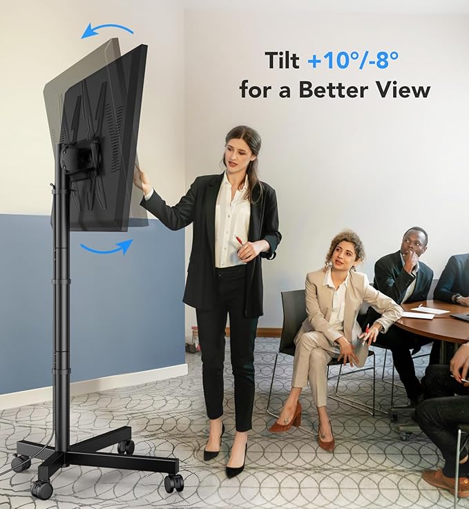 AX WABER Mobile TV Cart Stand - Image 3