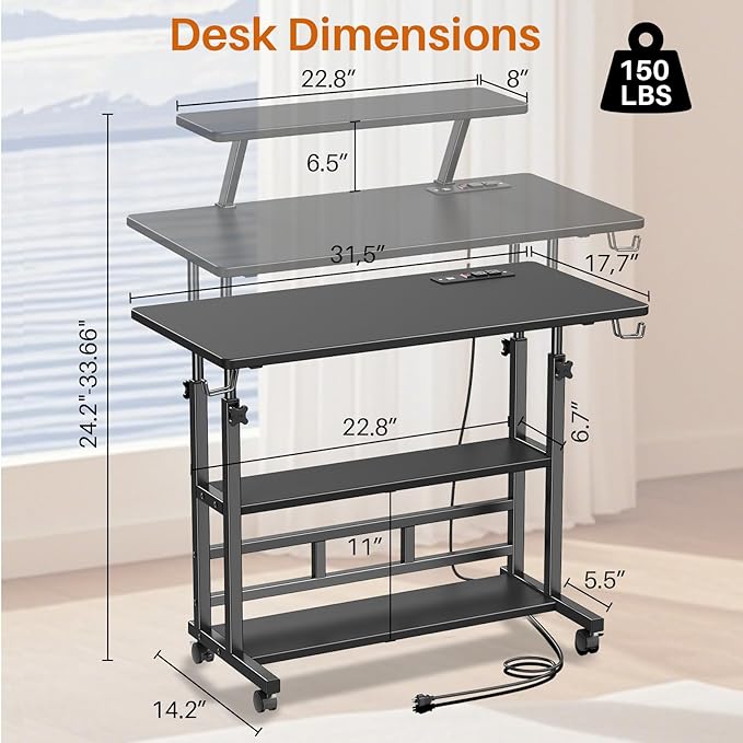 Adjustable Height Standing Desk - Image 2