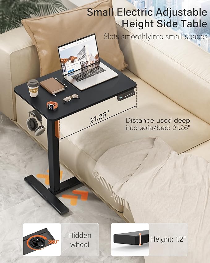 Small Mobile Standing Desk - Image 3