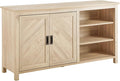 Walker Edison Modern Wood Grooved Buffet Sideboard by WalkerEdison