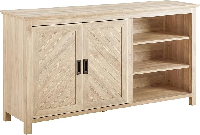 Walker Edison Modern Wood Grooved Buffet Sideboard by WalkerEdison